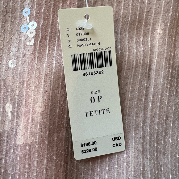 Anthropologie Cap-Sleeve Mock-Neck Slim Midi Dress 0 Petite NWT - Picture 8 of 15